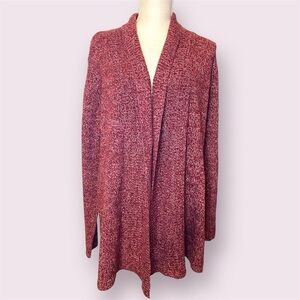 Cozy Maroon Women's Cardigan